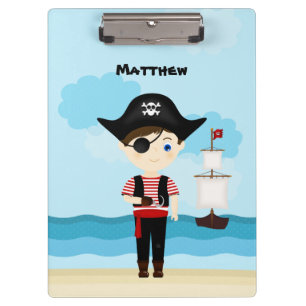 Pirate Boy Clipboard