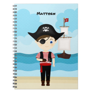 Pirate Boy Notebook