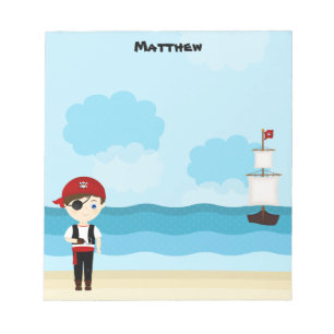 Pirate Boy Notepad