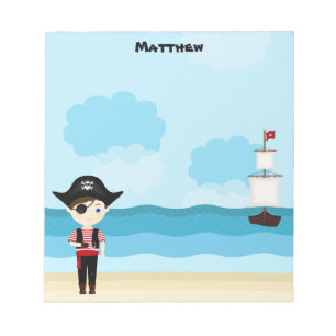 Pirate Boy Notepad