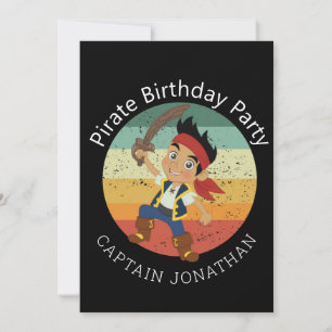 Pirate Boy Party Card