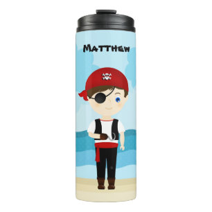 Pirate Boy Thermal Tumbler