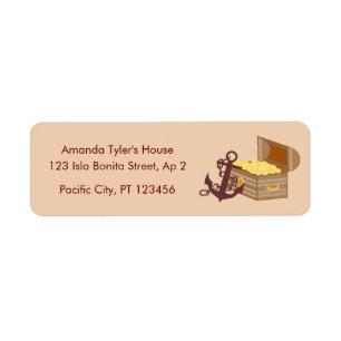 Pirate Boy Treasure Map Fun Birthday Party
