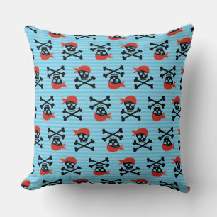 Pirate Boy's Throw Pillow