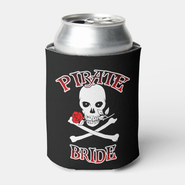 Pirate Bride Can Cooler (Can Front)