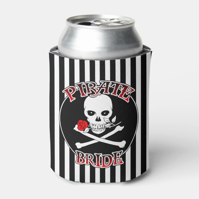 Pirate Bride Can Cooler (Can Front)