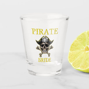 Pirate BRIDE Gold  Shot Glass