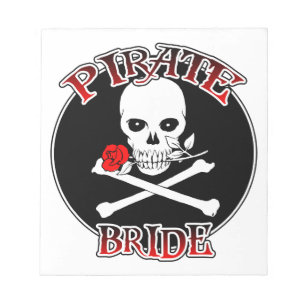 Pirate Bride Notepad
