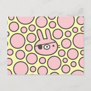 Pirate Bunny Postcard
