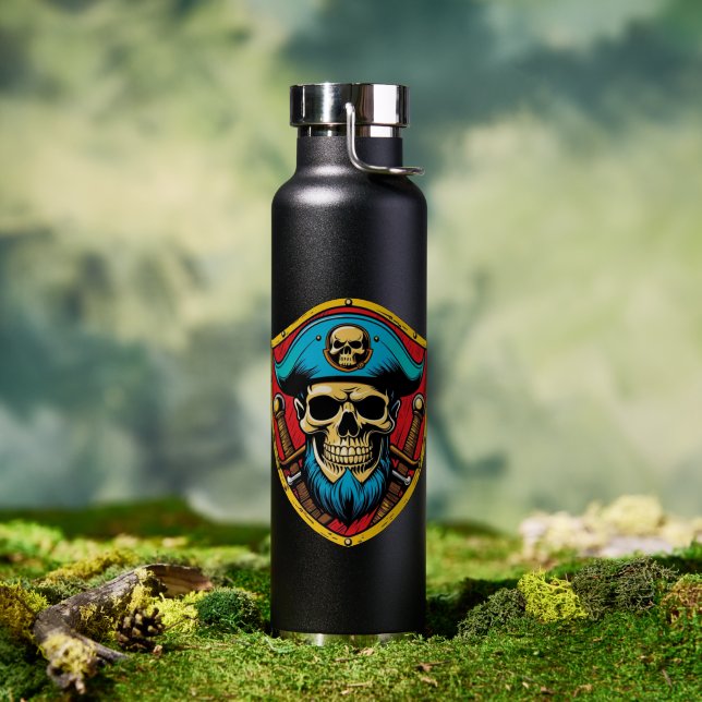 Pirate Captain Bouteille d'eau (Extérieur)