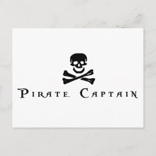 Pirate Captain Postcard