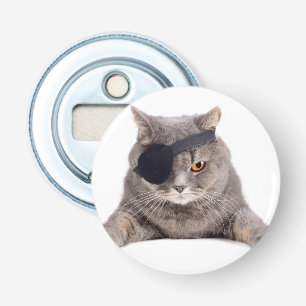 Pirate Cat Bottle Opener