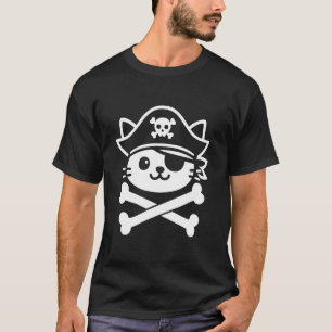 Pirate Cat - Buccaneer Freebooter T-Shirt