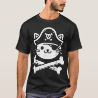 Pirate Cat Crossbones Cat Lover Cats Kitten Owner