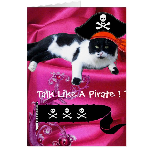 PIRATE CAT, Parlez Comme Un Jour De Pirate (Devant)