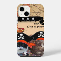 PIRATE CATS ANTIQUE PIRATES TREASURE MAPS AND FLAG