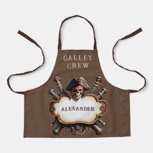 Pirate Chef Personalize Apron