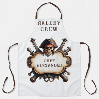 Pirate Chef Personalize Apron