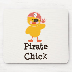 Pirate Chick Mousepad