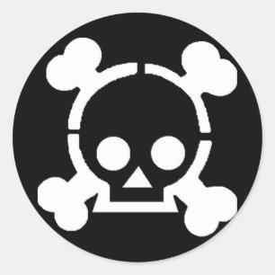 Pirate! Classic Round Sticker