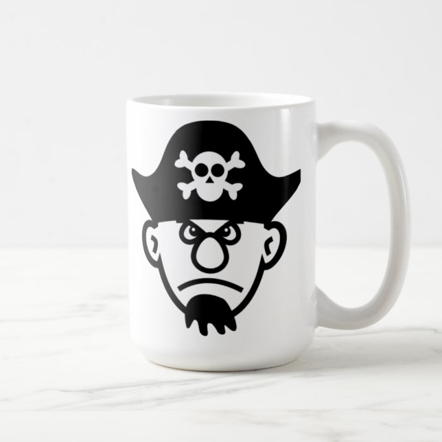 Pirate Coffee Mug (Right)