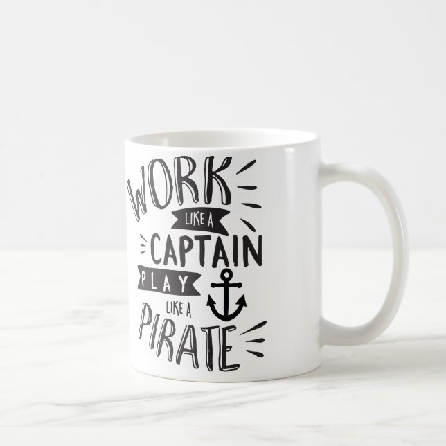 Pirate Coffee Mug (Right)