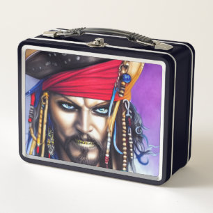 Pirate Collection Metal Lunch Box