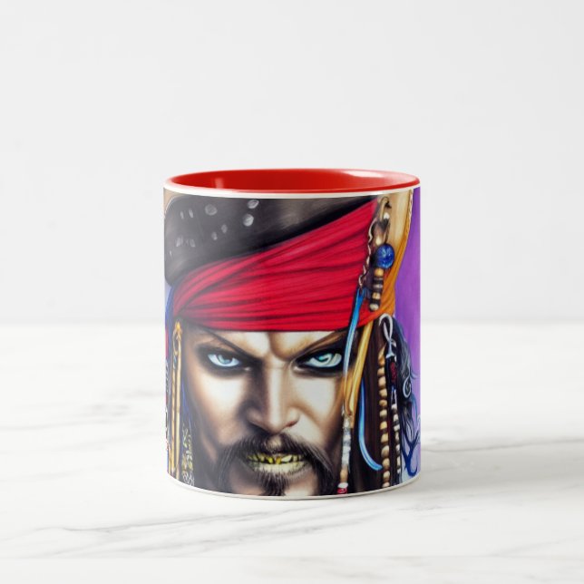 Pirate Collection Two-Tone Coffee Mug (Center)