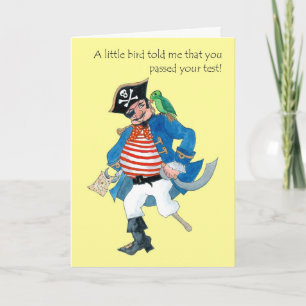 Pirate Congratulations Card