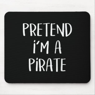 Pirate Costume Party Co. Uni-all Ages Funny Hallow Mouse Pad