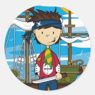 Pirate Crewman Sticker Sheet
