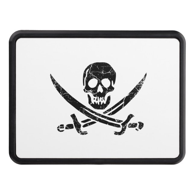 Pirate Cross Trailer Hitch Cover (Front)
