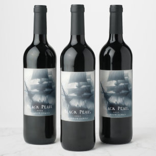 Pirate Custom Wine Labels