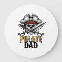 Pirate Dad Skull Sword Vintage Engraving Shirt_1