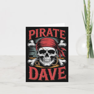 Pirate dave  card