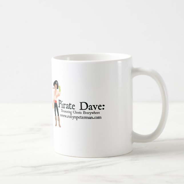 Pirate Dave Coffee Mug (Right)