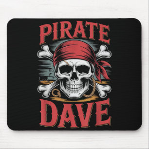 Pirate dave mouse pad