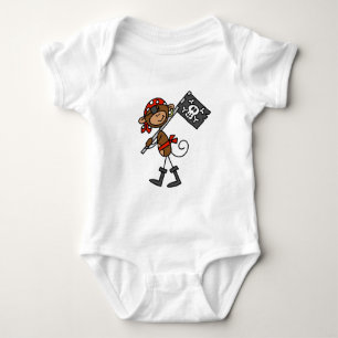 Pirate de singe avec des T-shirts et des cadeaux