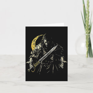 Pirate demon with sword card