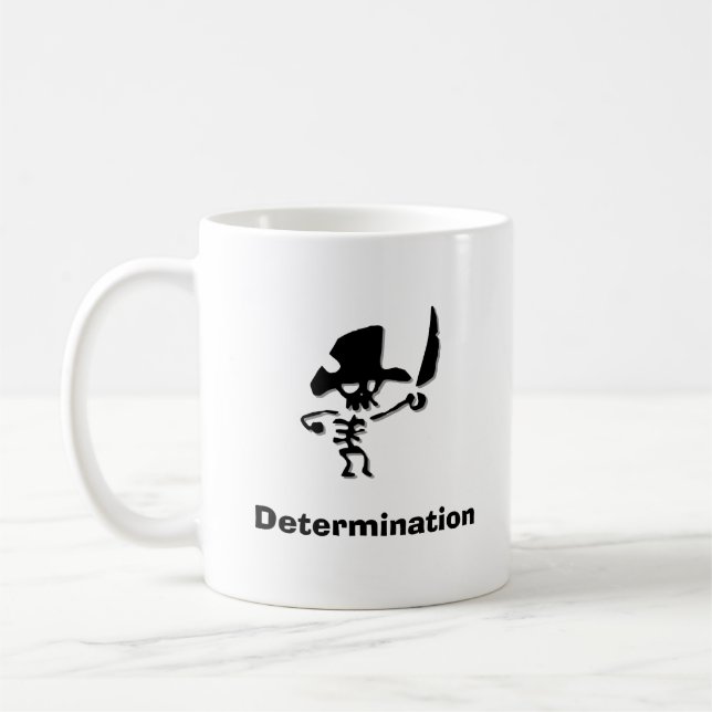 Pirate Determination Coffee Mug (Left)