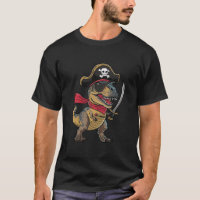 Pirate Dinosaur T-Rex Funny Halloween Costume