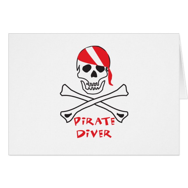 Pirate Diver (Front Horizontal)