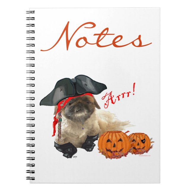 Pirate Doggie Notebook (Front)