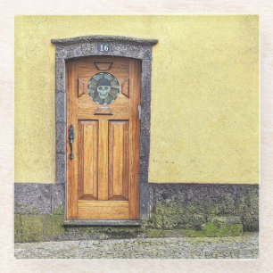 Pirate Door Greeting Coaster