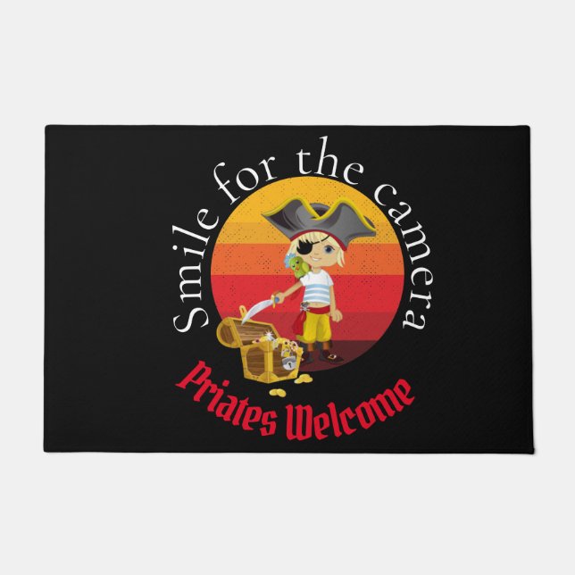 Pirate Doormat (Front)