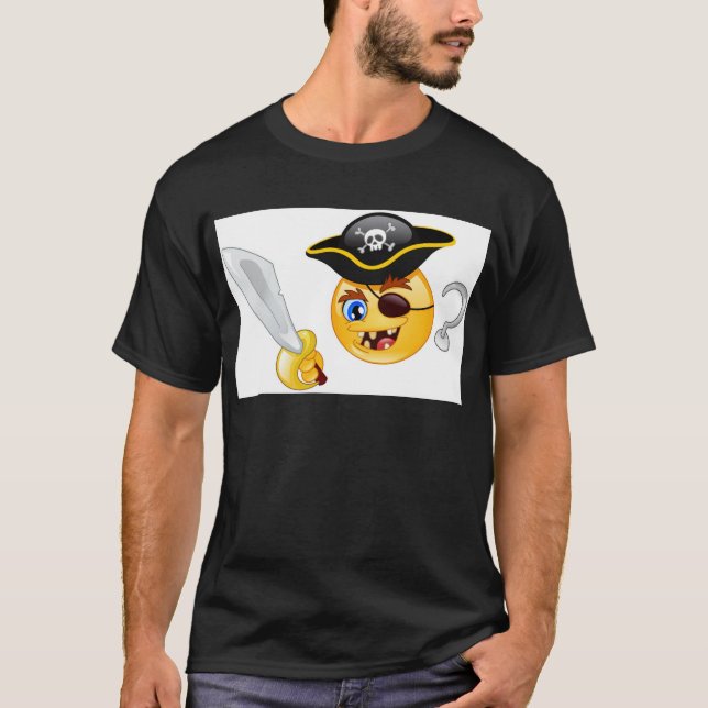 pirate emoji T-Shirt (Front)