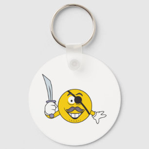 Pirate Face Keychain
