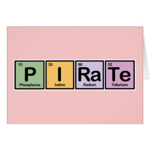Pirate fait d'éléments