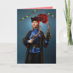 PIRATE FILLE CARTES DE NOËL