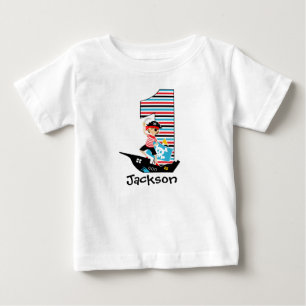 Pirate First Birthday T shirt